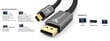 Reagle mini DisplayPort Ultra DP 2.0 8K 4K 240Hz 1M kaapeli hinta ja tiedot | Koteloiden lisätarvikkeet | hobbyhall.fi