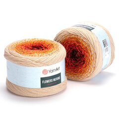 Neulelanka YarnArt Flowers Merino 225g, 590 metriä, väri 542 hinta ja tiedot | YarnArt Lapset | hobbyhall.fi