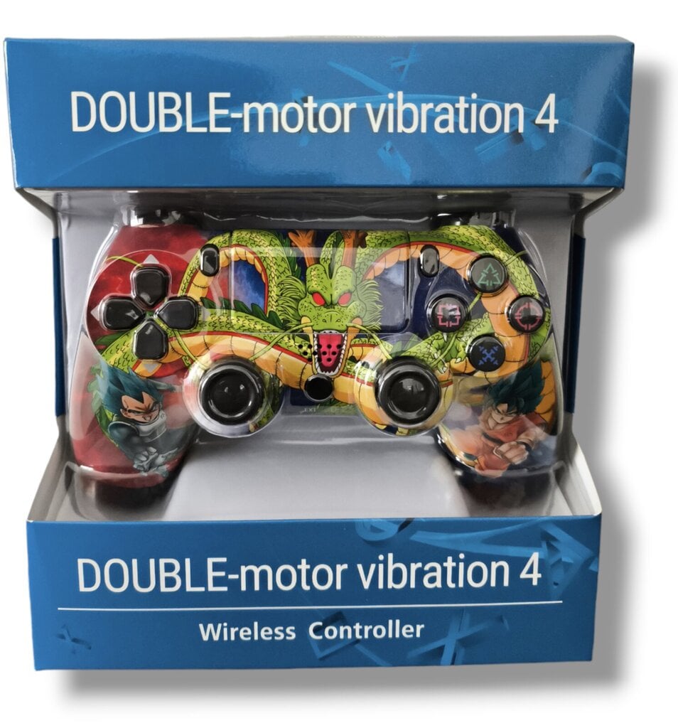 Play RE PlayStation 4 Doubleshock 4 V2 langaton, Bluetooth, kaukosäädin (PS4 /PC/PS5 / Android / iOS) hinta ja tiedot | Ohjaimet ja lisätarvikkeet | hobbyhall.fi