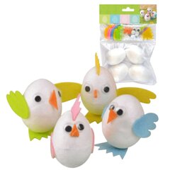 Pääsiäismunien koristelu pakki Diy Chicks Egg Decorating Kit -munien koristelu pakki hinta ja tiedot | Taide- ja askartelutarvikkeet | hobbyhall.fi