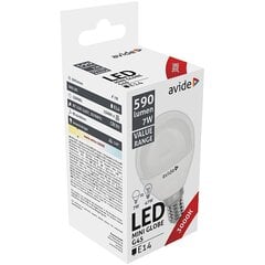 Avide LED-lamppu 7W E14 3000K hinta ja tiedot | Lamput | hobbyhall.fi