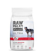 Paw Paleo Ultra Medium&Large Adult, naudanlihaa, 2 kg hinta ja tiedot | Koiran kuivaruoka | hobbyhall.fi