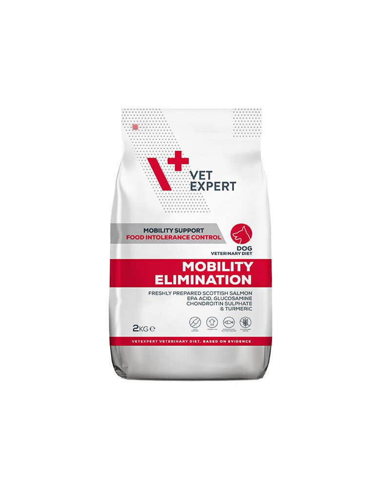 Vet Expert Veterinary Diet Dog Mobility Elimination, lohta, 2 kg hinta ja tiedot | Koiran kuivaruoka | hobbyhall.fi