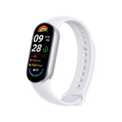 Xiaomi Smart Band 9 Glacier Silver hinta ja tiedot | Aktiivisuusrannekkeet | hobbyhall.fi