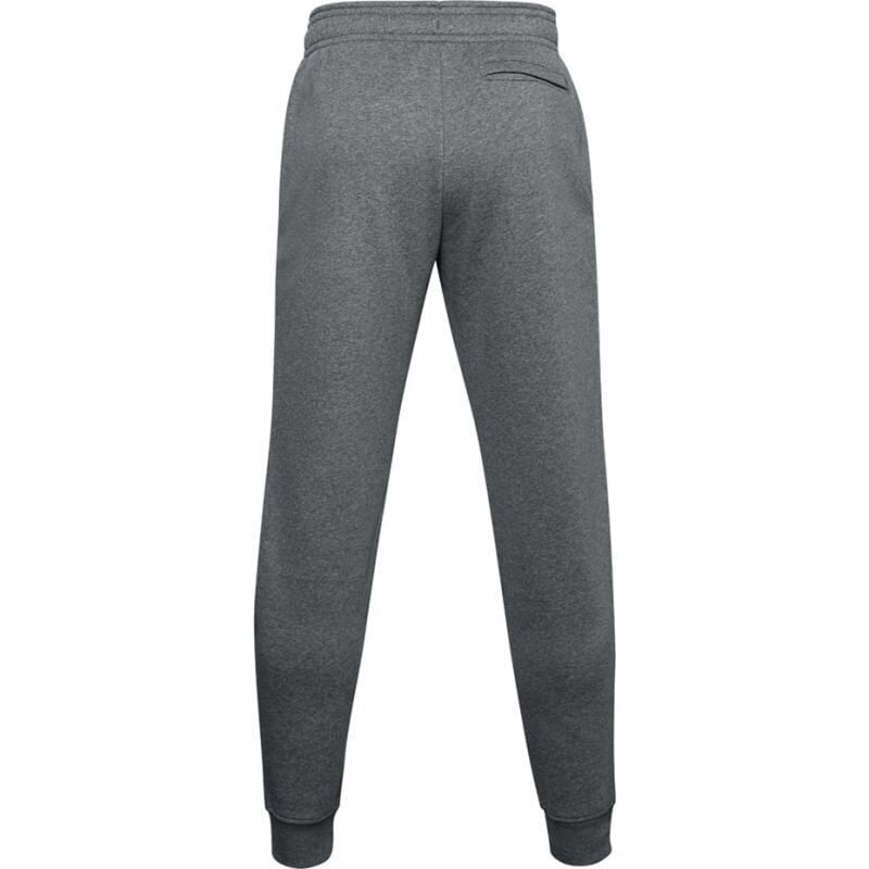 Miesten urheiluhousut Under Armour Rival Fleece 3Logo Jogger Pants M 1357 131 012, harmaa hinta ja tiedot | Miesten urheiluvaatteet | hobbyhall.fi