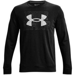 Miesten collegepaita Under Armour UA Rival Terry Logo Crew 1370391 001 hinta ja tiedot | Miesten urheiluvaatteet | hobbyhall.fi