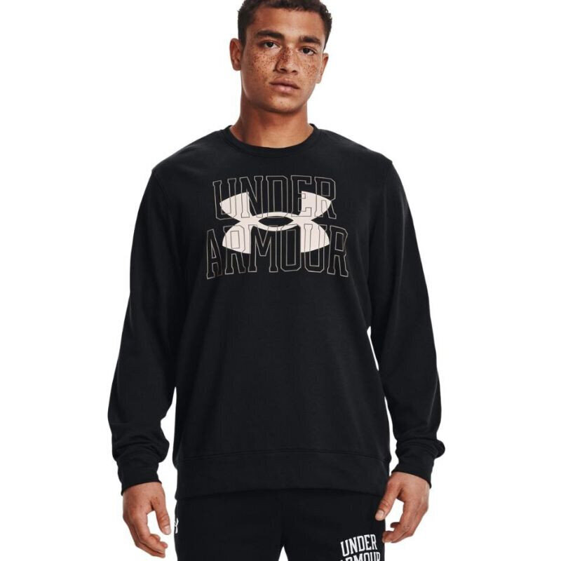 Miesten collegepaita Under Armour UA Rival Terry Logo Crew 1370391 001 hinta ja tiedot | Miesten urheiluvaatteet | hobbyhall.fi