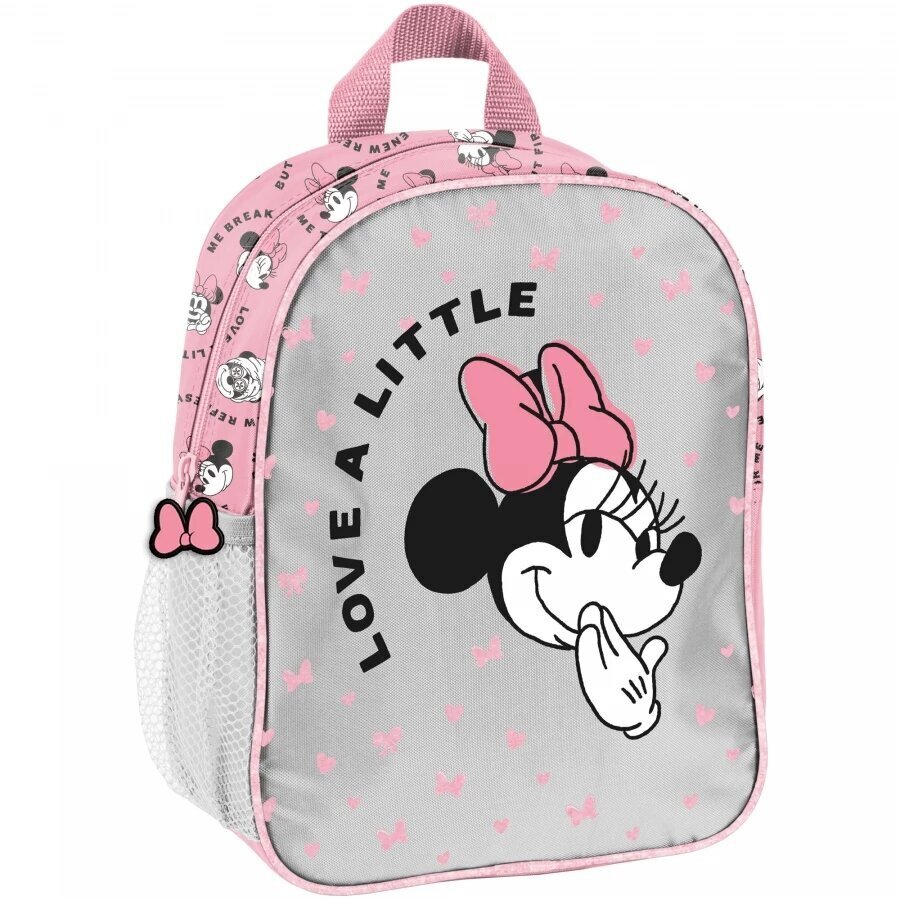 Esikoululaisen reppu Paso Minnie Grey DM22CB-303, 28x22x10 cm hinta ja tiedot | Koulureput ja -laukut | hobbyhall.fi