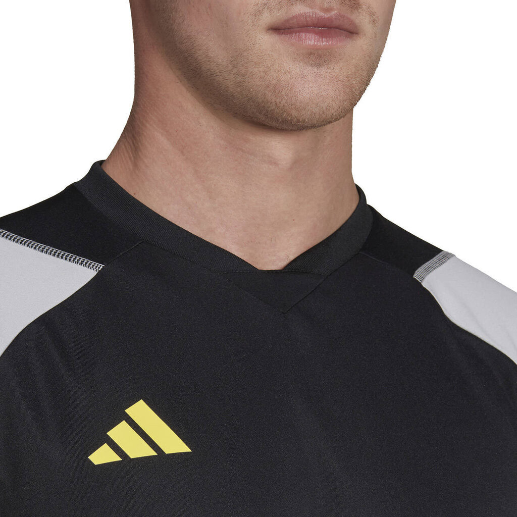 Miesten urheilullinen T-paita Adidas Tiro 23 58771, musta hinta ja tiedot | Miesten urheiluvaatteet | hobbyhall.fi