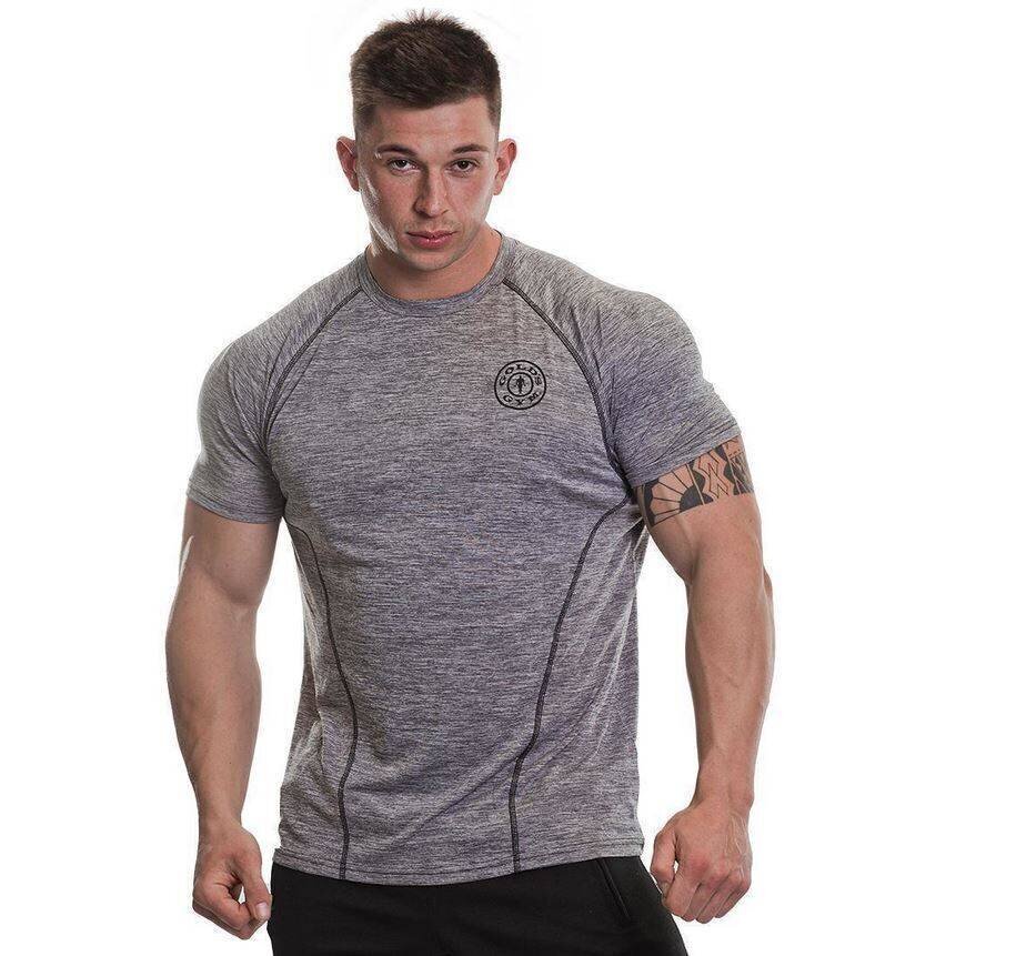 Miesten t-paita Golds Gym GGTS 060, harmaa hinta ja tiedot | Miesten urheiluvaatteet | hobbyhall.fi