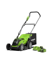 Ruohonleikkuri Greenworks g40lm41k2xf hinta ja tiedot | Ruohonleikkurit | hobbyhall.fi