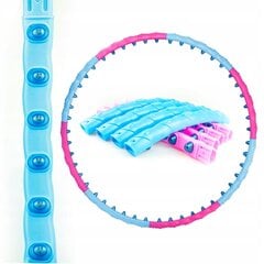 Voimisteluvanne hierontalaitteella Hula Hoop, 98cm, pinkki hinta ja tiedot | Hulavanteet | hobbyhall.fi