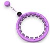 Voimisteluvanne kalorilaskurilla Hikey Hula Hop, 125 cm, violetti hinta ja tiedot | Hulavanteet | hobbyhall.fi