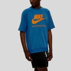 Miesten T-paita Nike International Crew, sininen hinta ja tiedot | Miesten T-paidat | hobbyhall.fi