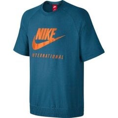 Miesten T-paita Nike International Crew, sininen hinta ja tiedot | Miesten T-paidat | hobbyhall.fi