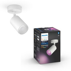 Hue White and Color ambiance valkoinen Fugato-kohdevalaisin 1x5.7W hinta ja tiedot | Philips Hue Lamput ja valaisimet | hobbyhall.fi