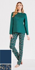 Naisten pyjamat pitkillä housuilla NOTTINGHAM mod. PG38107 (laivastonsininen) hinta ja tiedot | Yöasut ja pyjamat | hobbyhall.fi