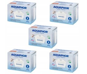 Aquaphor Maxfor+, 5 kpl. hinta ja tiedot | Veden suodatinkannut ja suodattimet | hobbyhall.fi