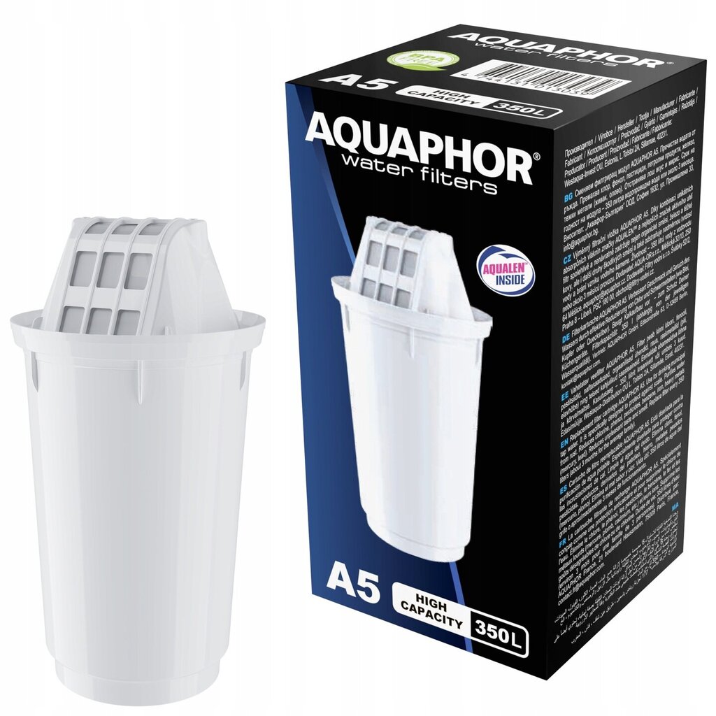 Aquaphor A5, 4 kpl. hinta ja tiedot | Veden suodatinkannut ja suodattimet | hobbyhall.fi