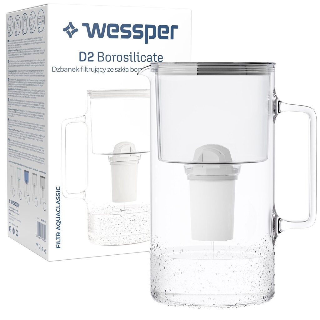 Wessper AquaClassic D2, 1 kpl. hinta ja tiedot | Veden suodatinkannut ja suodattimet | hobbyhall.fi