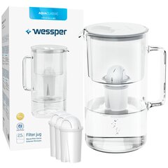 Wessper AquaClassic D2, 4 kpl. hinta ja tiedot | Veden suodatinkannut ja suodattimet | hobbyhall.fi