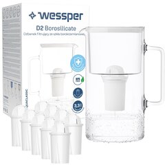 Wessper AquaClassic D2, 10 kpl. hinta ja tiedot | Veden suodatinkannut ja suodattimet | hobbyhall.fi