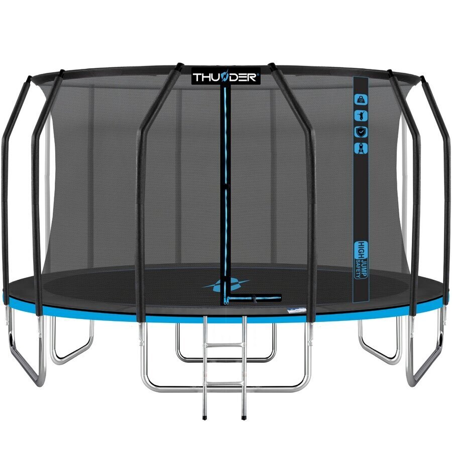 Trampoliini Thunder Inside Elite, 490cm, turvaverkko hinta ja tiedot | Trampoliinit | hobbyhall.fi