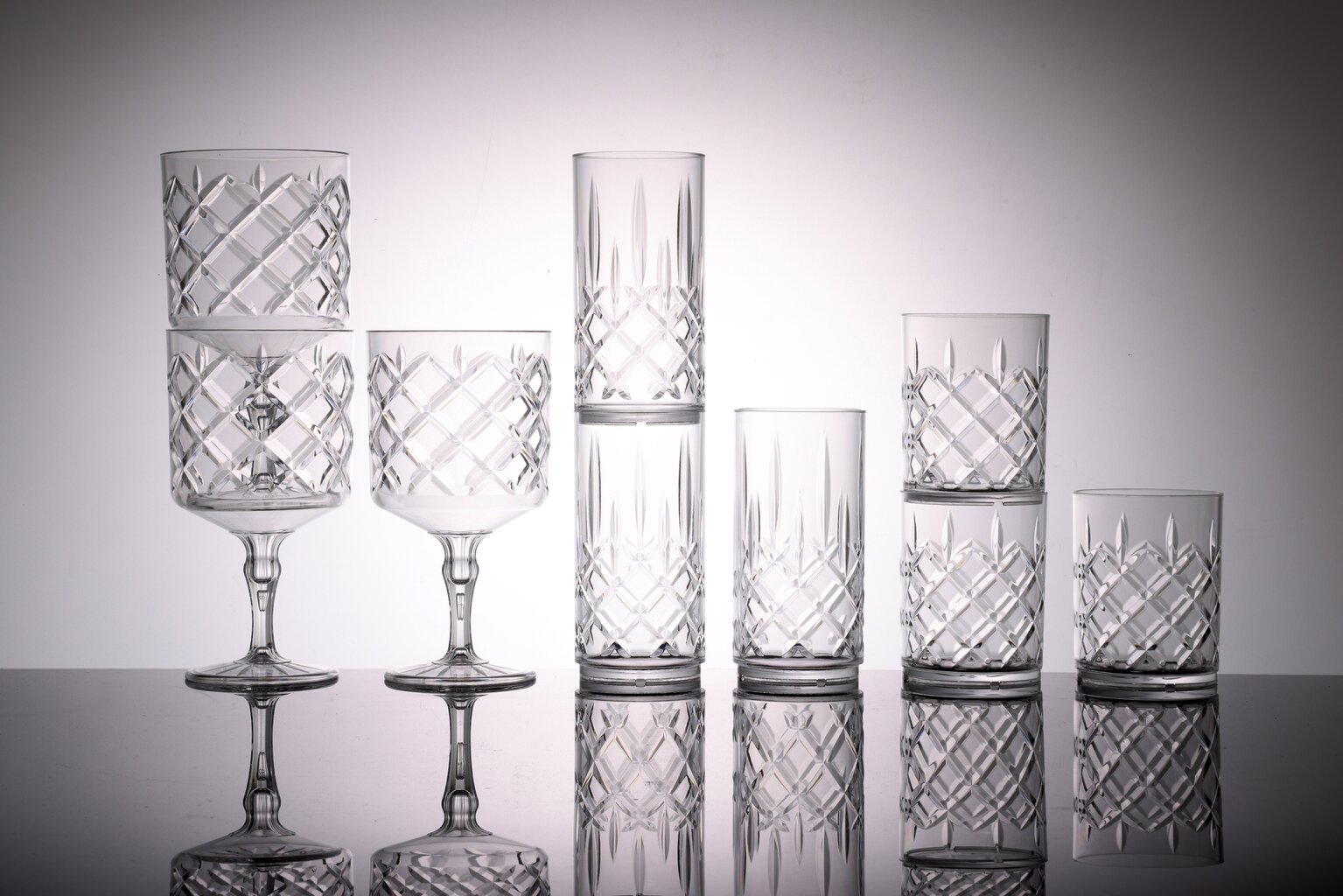 Särkymättömät lasit KRISTAL Goblet 570ml, 6kpl hinta ja tiedot | Lasit, mukit ja kannut | hobbyhall.fi