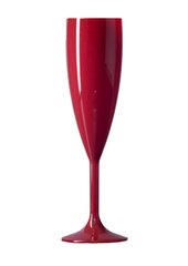 Särkymättömät lasit Premium CHAMPAGNE FLUTE Red 195ml, 6kpl hinta ja tiedot | Lasit, mukit ja kannut | hobbyhall.fi