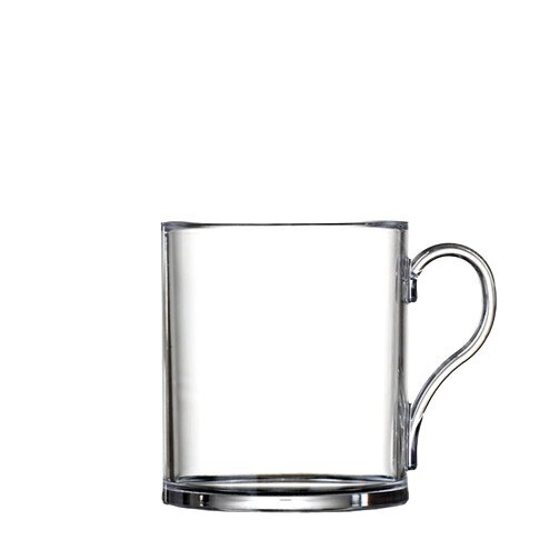 Särkymättömät kupit CLEAR MUG 340ml, 4kpl hinta ja tiedot | Lasit, mukit ja kannut | hobbyhall.fi