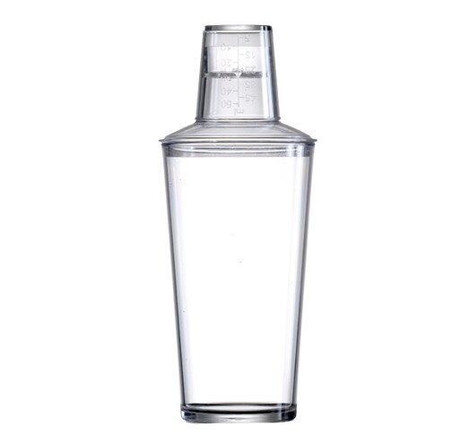 Muovinen cocktailravistin Cocktail Shaker 3 Part, 1kpl