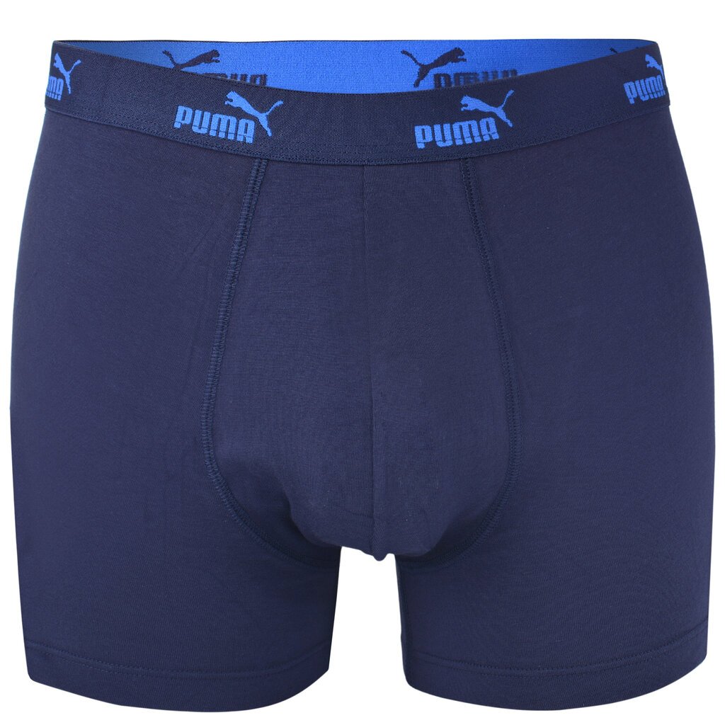 Bokserit Miesten PUMA 93805401, Puuvilla, Alusvaatteet, 4 kpl hinta ja tiedot | Miesten alushousut | hobbyhall.fi