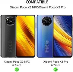 UNO' 2 Pack, suojalasi Xiaomi Poco X3 NFC/Poco X3 Pro -puhelimelle hinta ja tiedot | Näytönsuojakalvot ja -lasit | hobbyhall.fi