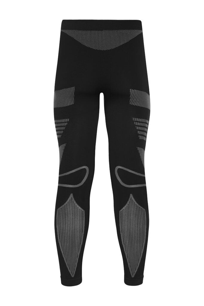 Miesten leggingsit Spaio Thermo-Evo (musta, harmaa) hinta ja tiedot | Miesten kerrastot | hobbyhall.fi