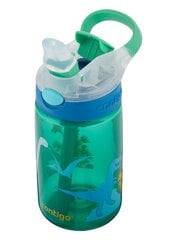 Contigo Gizmo Flip tuttipullo 414 ml - Jungle Green Dino, 2115035 hinta ja tiedot | Juomapullot | hobbyhall.fi