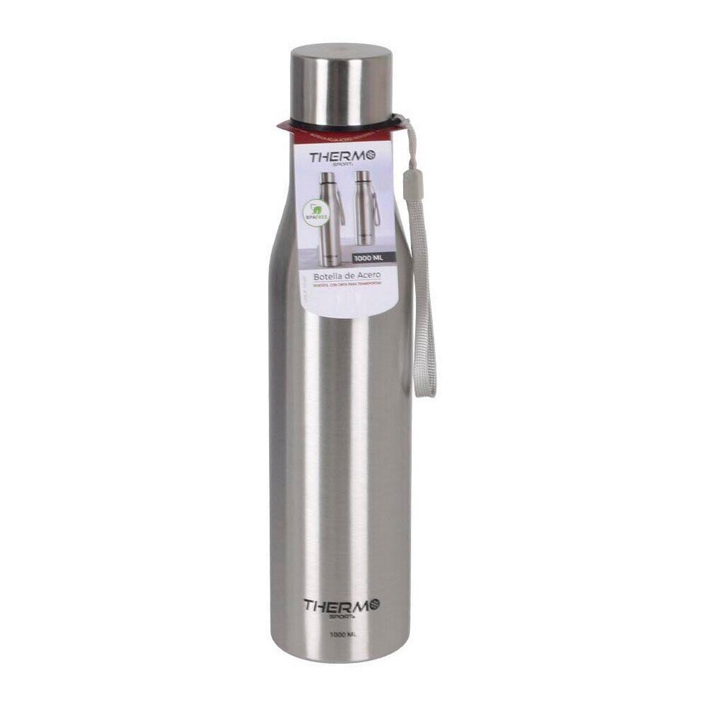 ThermoSport Steel lämpöjuomapullo (1000 ml) hinta ja tiedot | Juomapullot | hobbyhall.fi