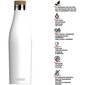 Drinker Sigg Meridian White, 500 ml hinta ja tiedot | Juomapullot | hobbyhall.fi