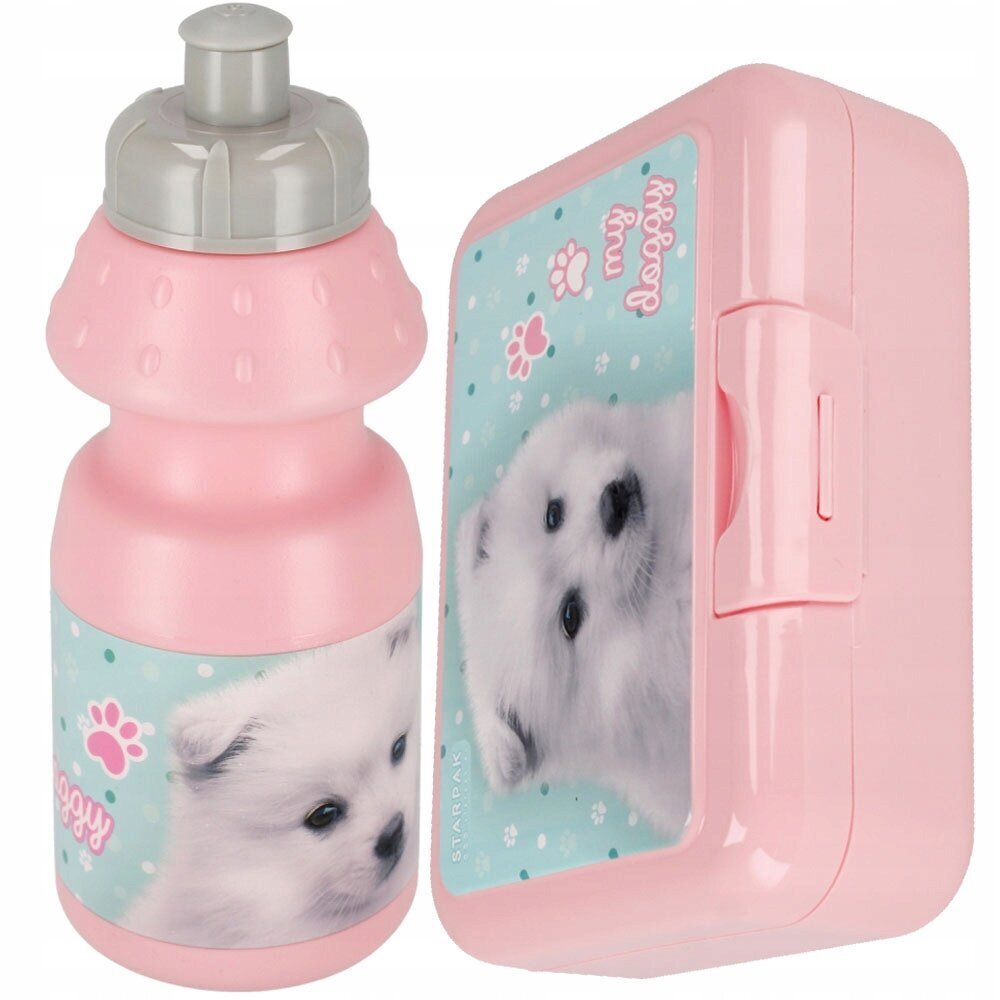 Juoma- ja aamiaislaatikkosetti Starpak Doggy, 350 ml hinta ja tiedot | Juomapullot | hobbyhall.fi