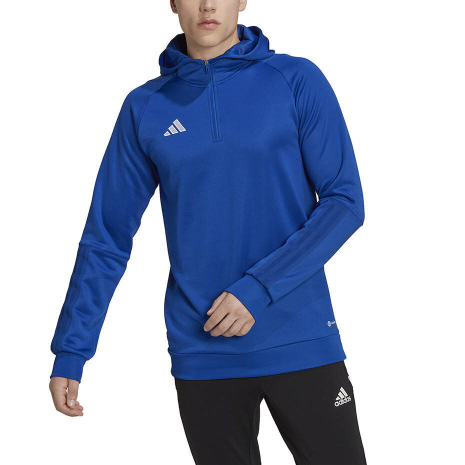 Miesten villapaita Adidas Tiro 23 Competition Hoodie, sininen hinta ja tiedot | Miesten puserot ja hupparit | hobbyhall.fi