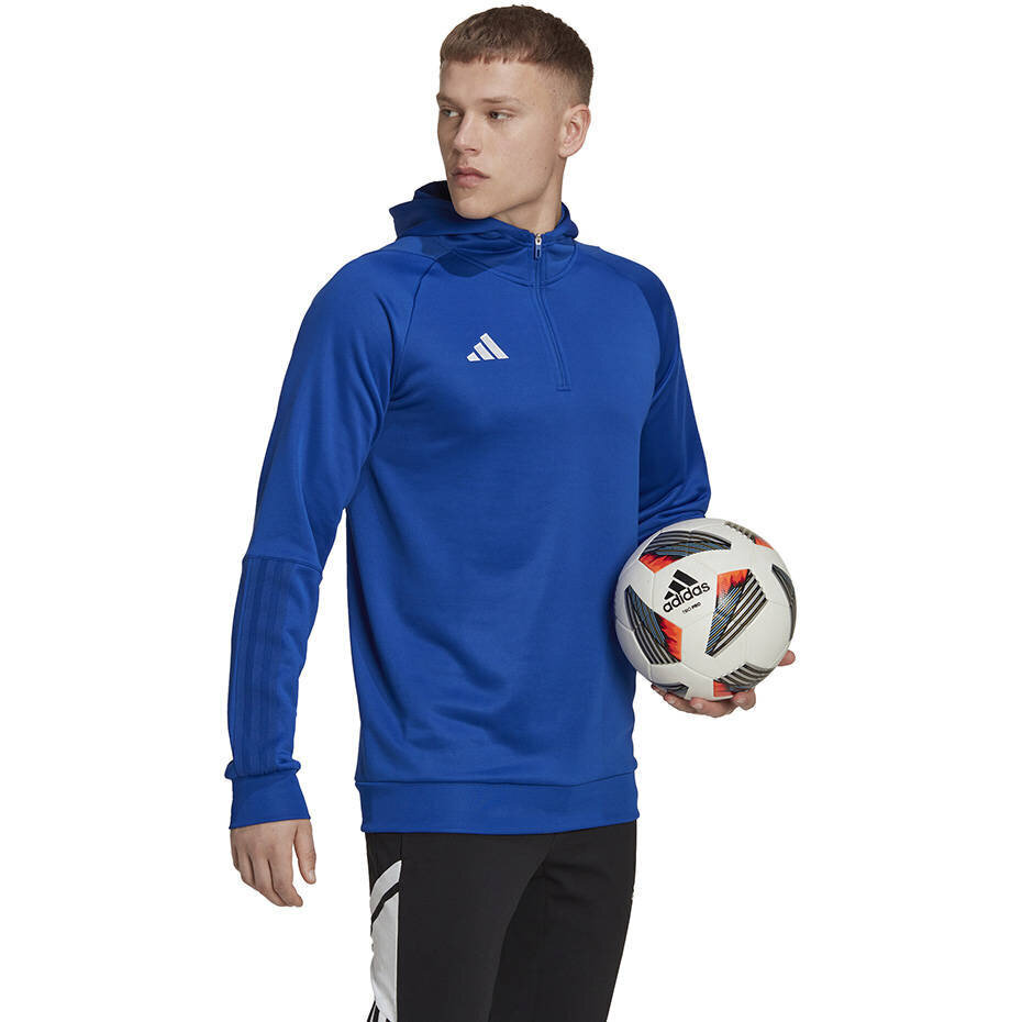 Miesten villapaita Adidas Tiro 23 Competition Hoodie, sininen hinta ja tiedot | Miesten puserot ja hupparit | hobbyhall.fi