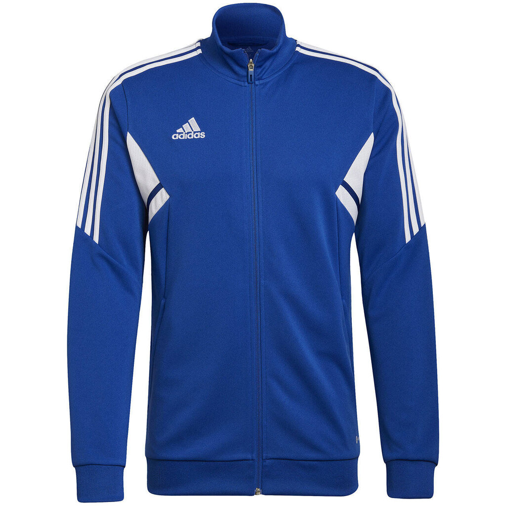 Miesten neule Adidas Condivo 22 Track Jacket, sininen hinta ja tiedot | Miesten puserot ja hupparit | hobbyhall.fi