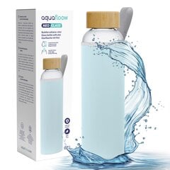 Juomapullo Aquafloow NeoGlass, 700ml hinta ja tiedot | Juomapullot | hobbyhall.fi