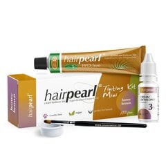 Hairpearl Sävytyssarja Mini, Honey Brown hinta ja tiedot | Kulmavärit ja kulmakynät | hobbyhall.fi