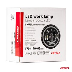 Työvalo 60W 9-36V 8100lm hinta ja tiedot | Taskulamput ja valonheittimet | hobbyhall.fi