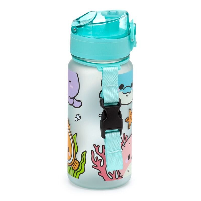 Rikkoutumaton pullo lapsille - Adoramals Sealife 350 ml hinta ja tiedot | Juomapullot | hobbyhall.fi