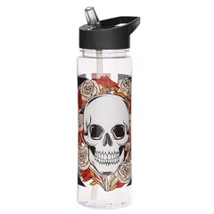 Vesipullo 550 ml - Skulls and Roses hinta ja tiedot | Juomapullot | hobbyhall.fi