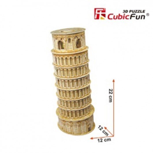 cubicfun 3d palapeli pisan torni hinta ja tiedot | Palapelit | hobbyhall.fi