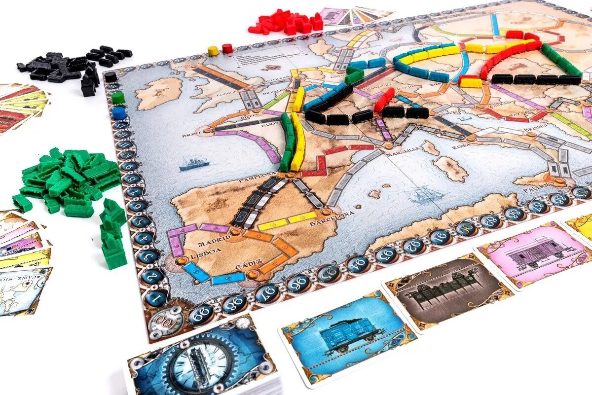 rebel ticket to ride europa -lautapeli hinta ja tiedot | Lautapelit ja älypelit | hobbyhall.fi