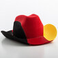 Cowboy-hattu Saksan lipun väreissä hinta ja tiedot | Naamiaisasut | hobbyhall.fi