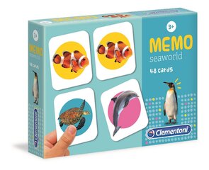 muistikortit clementoni seaworld, 18085 hinta ja tiedot | Lautapelit ja älypelit | hobbyhall.fi